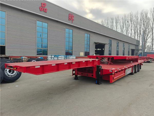 低平板半挂车